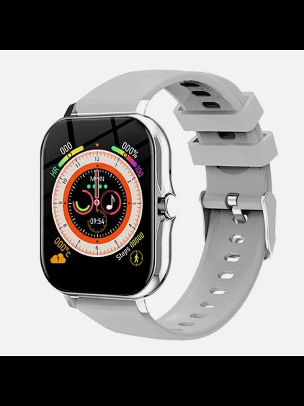 Smart Watch Bluetooth Call Touchscreen HR & Sleep Tracker 44mm 4GB Black